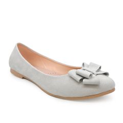 BALLERINAS  - Código: BAL28 HUESO SUEDE-38
