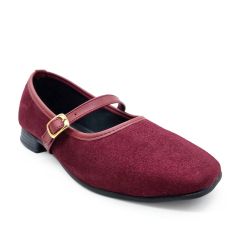 BALLERINAS  - Código: BAL34 VINO SUEDE
