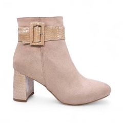 BOTÍN LÍA BEIGE - Código: BC285-36