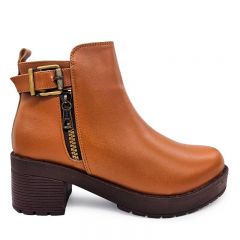 BOTÍN CASUAL - Código: BC303-CAMEL-35