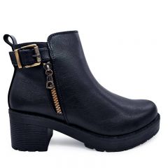 BOTÍN CASUAL - Código: BC303-NEGRO-35