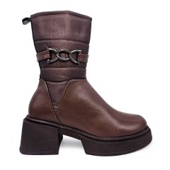 BOTIN CASUAL - Código: BC30 NEGRO-MARRON-37