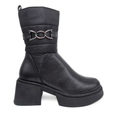 BOTIN CASUAL - Código: BC30 NEGRO-NEGRO-38