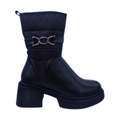 BOTIN CASUAL - Código: BC30 NEGRO-NEGRO-37