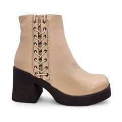 BOTIN CASUAL - Código: BC371-BEIGE-38