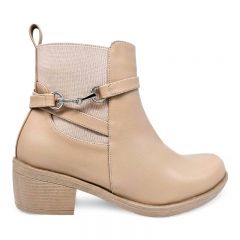 BOTÍN CORTO - Código: BCO133-BEIGE-35