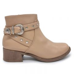 BOTÍN CORTO - Código: BCO42-BEIGE-35