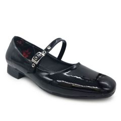 BALLERINAS  - Código: FL12 NEGRO CHAROL-39