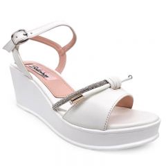 SANDALIA CASUAL - Código: SC38-BLANCO-38