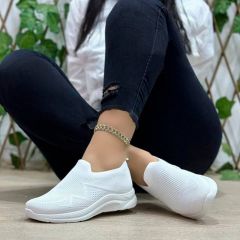 ZAPATILLAS ULTRAFLEXIBLES - Código: Z84-BLANCO-35