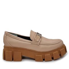 ZAPATOS MOCASINES - Código: ZM1-BEIGE-37