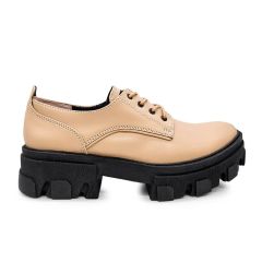 ZAPATOS OXFORD - Código: ZO1-BEIGE-39