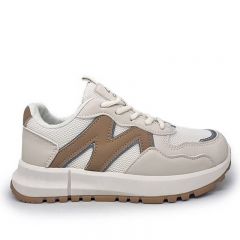 ZAPATILLAS URBANAS - Código: ZU116-BEIGE-35