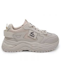 ZAPATILLAS URBANAS - Código: ZU122-BEIGE-35