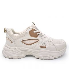 ZAPATILLAS URBANAS - Código: ZU135-BEIGE-35