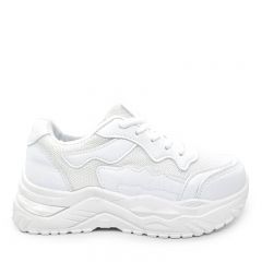 ZAPATILLAS URBANAS - Código: ZU145-BLANCO-35