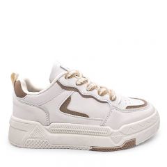 ZAPATILLAS URBANAS - Código: ZU149-BEIGE-35
