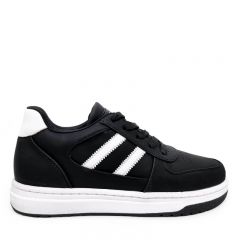 ZAPATILLAS URBANAS - Código: ZU168 -NEGRO-37