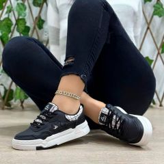 ZAPATILLAS URBANAS - Código: ZU182-NEGRO-35