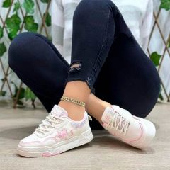 ZAPATILLAS URBANAS - Código: ZU182-ROSADO-35