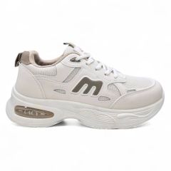 ZAPATILLAS URBANAS - Código: ZU222-BEIGE-37