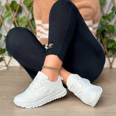 ZAPATILLAS URBANAS - Código: ZU223-BLANCO-36